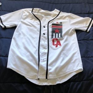 California themed button up